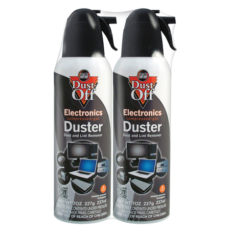 DUST-OFF Duster 7 oz., PK2 DPSM2